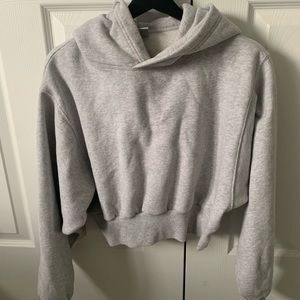 TNA Cozy Fleece Cropped Perfect Hoodie